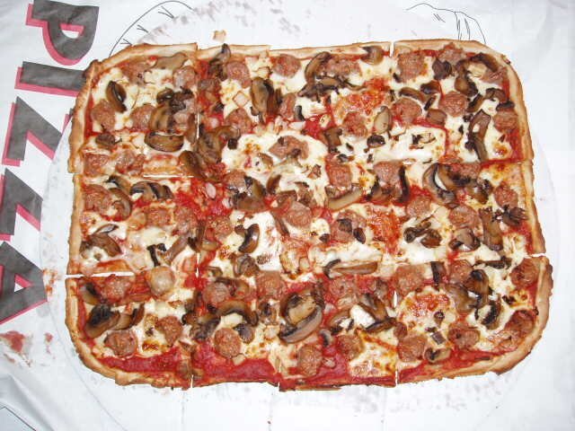 Dom and Phil De Marini`s Pizza